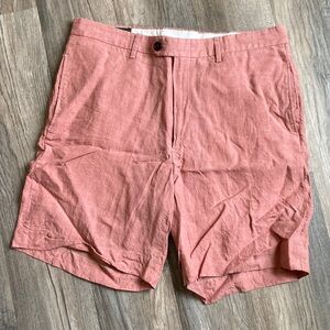 Orvis Signature Collection Linen Flat Front Shorts